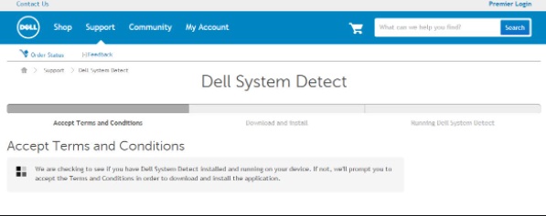 Vérification du système Dell