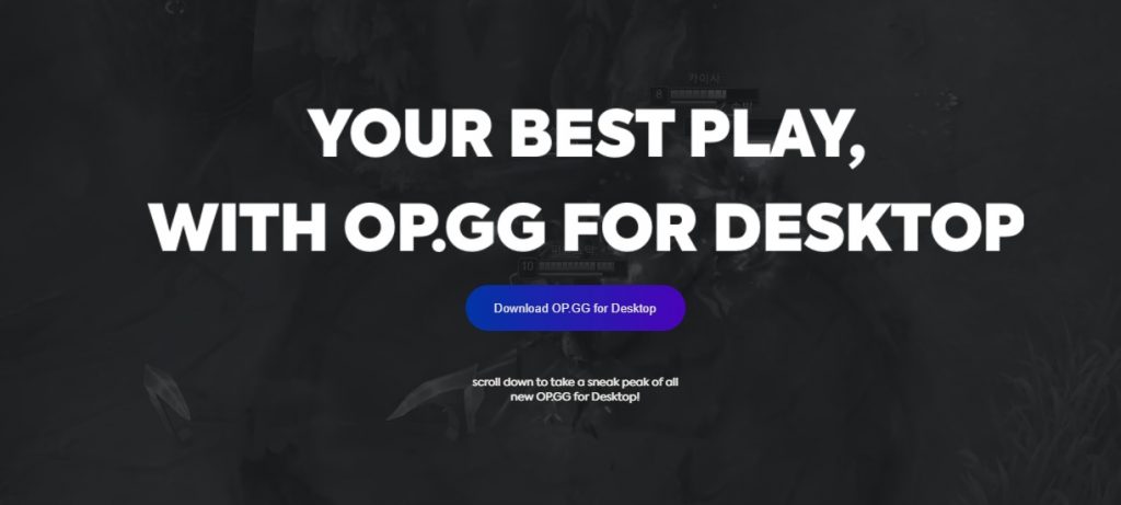 OPGG PC-Version